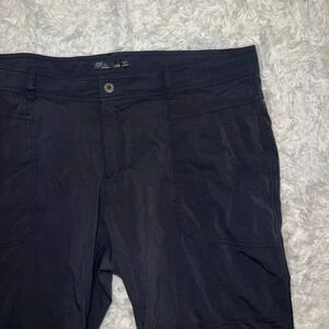 Prana Black Bermuda Shorts Athletic Casual Wear